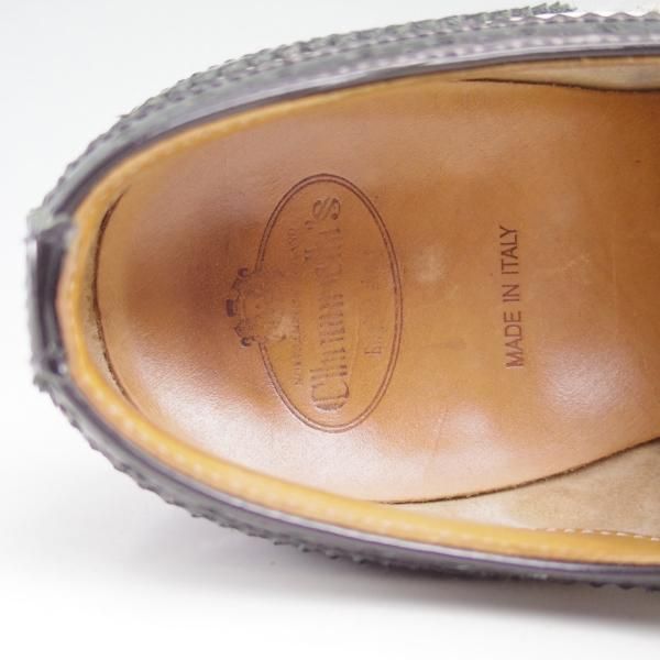 極上★チャーチ(レディース) SIZE 36.5【★バーウッド/BURWOOD 3W】カーフ×パテントレザー/フルブローグ/ウイングチップ/Church's★c260