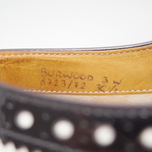 極上★チャーチ(レディース) SIZE 36.5【★バーウッド/BURWOOD 3W】カーフ×パテントレザー/フルブローグ/ウイングチップ/Church's★c260