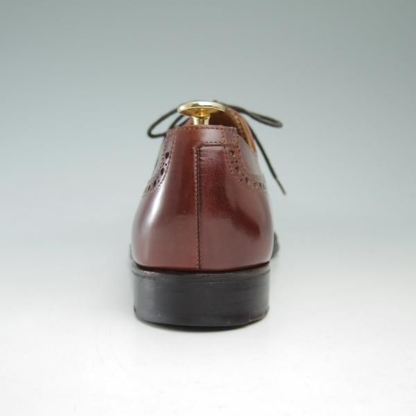 極美品★クロケット＆ジョーンズ 6E【★(英)ジョージクレバリー別注/GEORGE CLEVERLEY】クォーターブローグ/Crockett＆Jones★c261