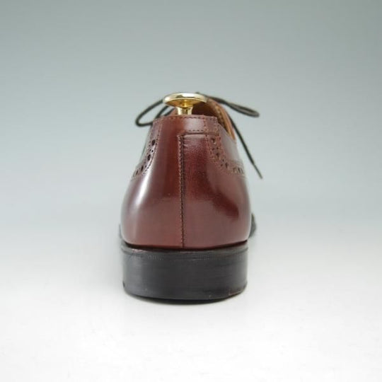 極美品★クロケット＆ジョーンズ 6E【★(英)ジョージクレバリー別注/GEORGE CLEVERLEY】クォーターブローグ/Crockett＆Jones★c261