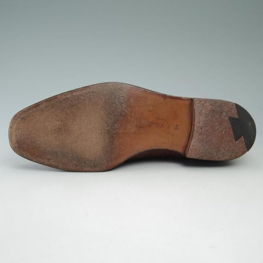 極美品★クロケット＆ジョーンズ 6E【★(英)ジョージクレバリー別注/GEORGE CLEVERLEY】クォーターブローグ/Crockett＆Jones★c261