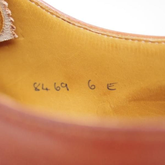 極美品★クロケット＆ジョーンズ 6E【★(英)ジョージクレバリー別注/GEORGE CLEVERLEY】クォーターブローグ/Crockett＆Jones★c261