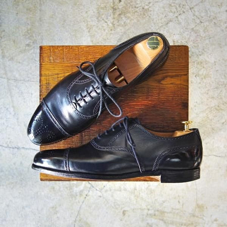 極上★エドワードグリーン製 UK9/US9.5D【★旧工場製/Peal&co/ブルックスブラザーズ別注】BROOKS BROTHERS/EDWARD GREEN★c262