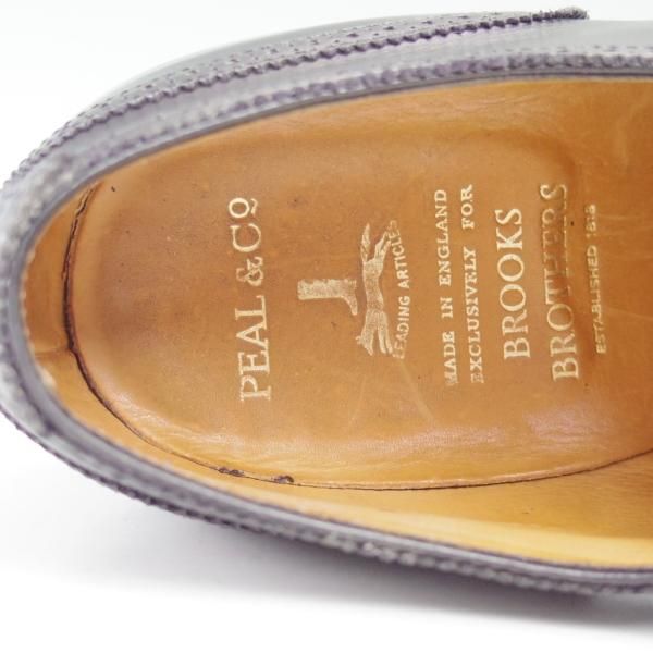 極上★エドワードグリーン製 UK9/US9.5D【★旧工場製/Peal&co/ブルックスブラザーズ別注】BROOKS BROTHERS/EDWARD GREEN★c262