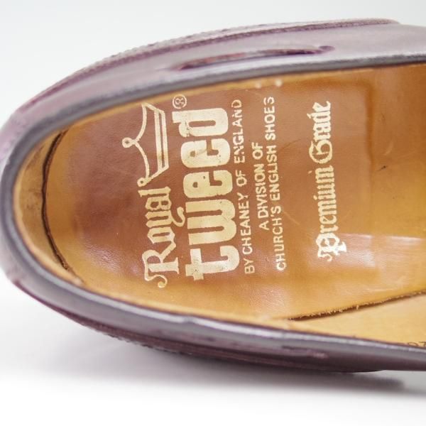 極上☆チャーチ UK7/US7.5D【☆米国ライン/ROYAL TWEED/ロイヤル