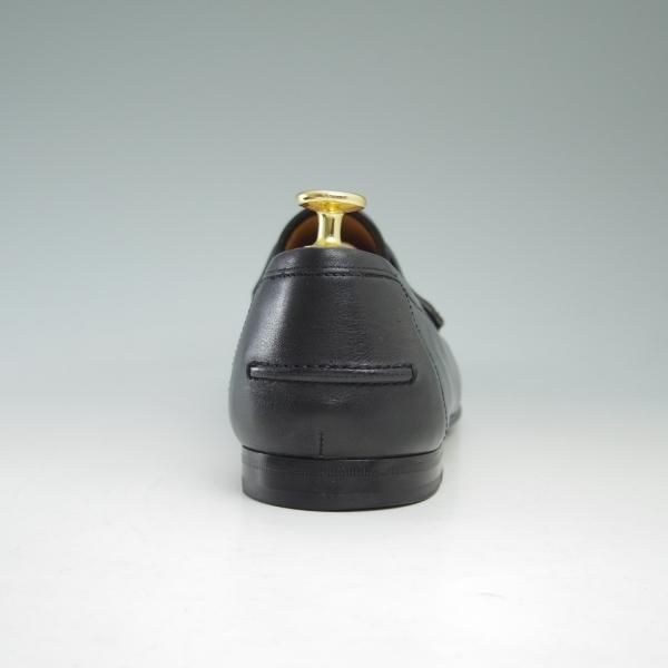 極上★グッチ SIZE 40【★コインローファー】黒/メンズ/靴/ローファー/スリッポン/GUCCI★c266