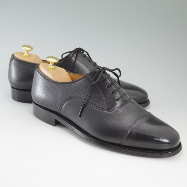 極上★スコッチグレイン SIZE 25【★(英)クレイトン社のソール使用/Skid Proof Gear 3point Sole】ストレートチップ/Scotch Grain★c271