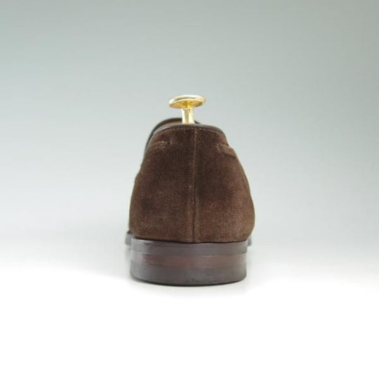 極上★クロケット＆ジョーンズ 7E【★ダイナイトソール/BEAMS別注/ALDERNEY】341ラスト/タッセルローファー/スエードCrockett＆Jones★c272