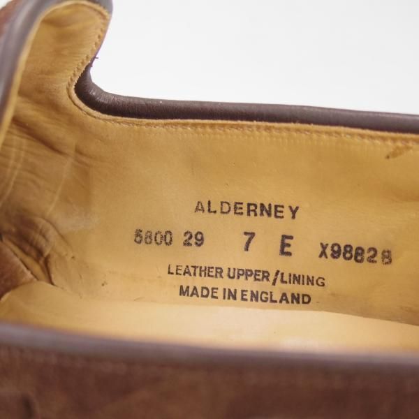 極上★クロケット＆ジョーンズ 7E【★ダイナイトソール/BEAMS別注/ALDERNEY】341ラスト/タッセルローファー/スエードCrockett＆Jones★c272