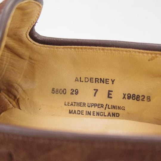 極上★クロケット＆ジョーンズ 7E【★ダイナイトソール/BEAMS別注/ALDERNEY】341ラスト/タッセルローファー/スエードCrockett＆Jones★c272
