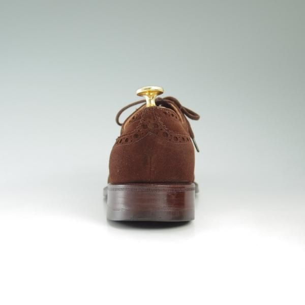 極上★チャーチ 55F【希少★アンテロープ革/REAL CAPE BUCK/旧チャーチ】Buck/73ラスト/3都市ロゴ/スエード/フルブローグ/Church's★c273