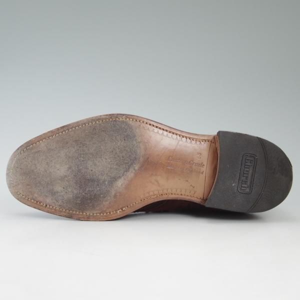 極上★チャーチ 55F【希少★アンテロープ革/REAL CAPE BUCK/旧チャーチ】Buck/73ラスト/3都市ロゴ/スエード/フルブローグ/Church's★c273