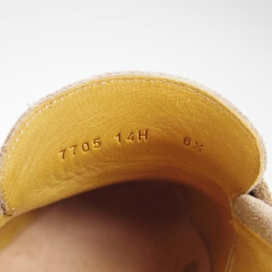 美品★パラブーツ SIZE 6.5【★ダックス/DAX/ギャラクシーソール使用】コインローファー/スエード/薄茶/Paraboot★c274