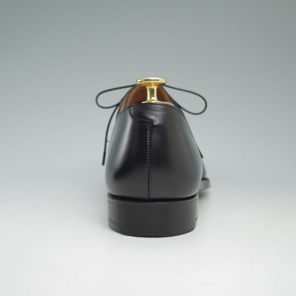 新品★クロケット＆ジョーンズ 9E【★ロイドフットウェア/Lloyd Footwear別注】プレーントゥ/Vフロント/カーフ/黒/Crockett＆Jones★c285