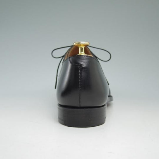新品★クロケット＆ジョーンズ 9E【★ロイドフットウェア/Lloyd Footwear別注】プレーントゥ/Vフロント/カーフ/黒/Crockett＆Jones★c285