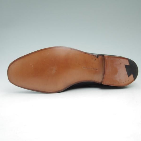 新品★クロケット＆ジョーンズ 9E【★ロイドフットウェア/Lloyd Footwear別注】プレーントゥ/Vフロント/カーフ/黒/Crockett＆Jones★c285
