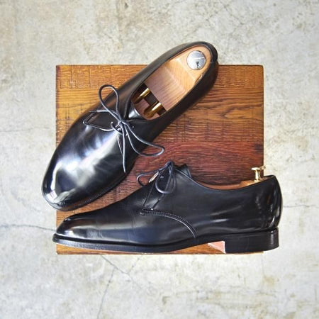 極上★クロケット＆ジョーンズ 7E【★(英)ジョージクレバリー別注/GEORGE CLEVERLEY】200ラスト/プレーントゥ/Crockett＆Jones★c286