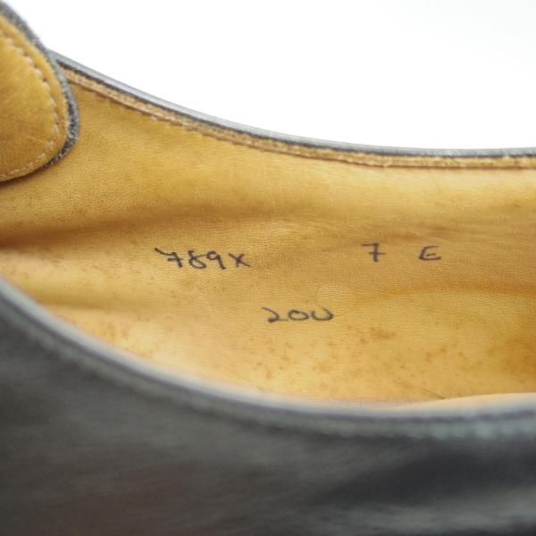 極上★クロケット＆ジョーンズ 7E【★(英)ジョージクレバリー別注/GEORGE CLEVERLEY】200ラスト/プレーントゥ/Crockett＆Jones★c286