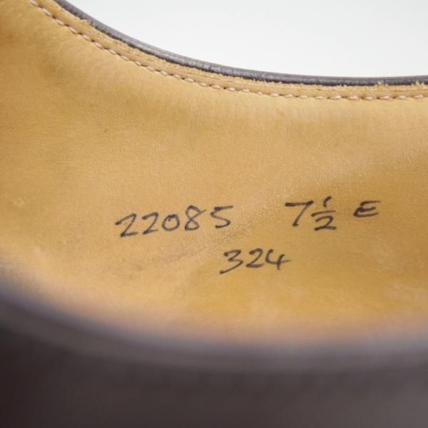 ★クロケット&ジョーンズ UK7/US7.5E【★ダイナイトソール/Peal&coブルックスブラザーズ別注】324/BROOKS BROTHERS/Crockett&Jones★c287