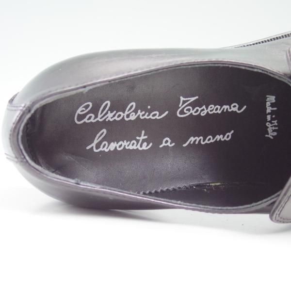 未使用★(伊)カルツォレリア・トスカーナ SIZE 6【★クイーンクラシコ取扱/Queen Classico】スリッポン/Calzoleria Toscana★c290