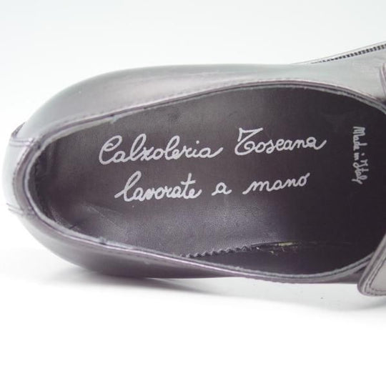 未使用★(伊)カルツォレリア・トスカーナ SIZE 6【★クイーンクラシコ取扱/Queen Classico】スリッポン/Calzoleria Toscana★c290