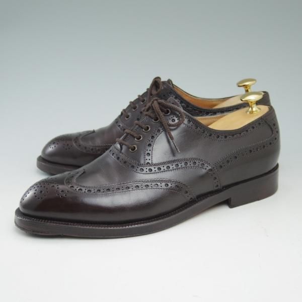 美品★(伊)ストール・マンテラッシ SIZE 6【希少★グッドイヤーウェルテッド製法】フルブローグ/SUTOR MANTELLASSI★c291