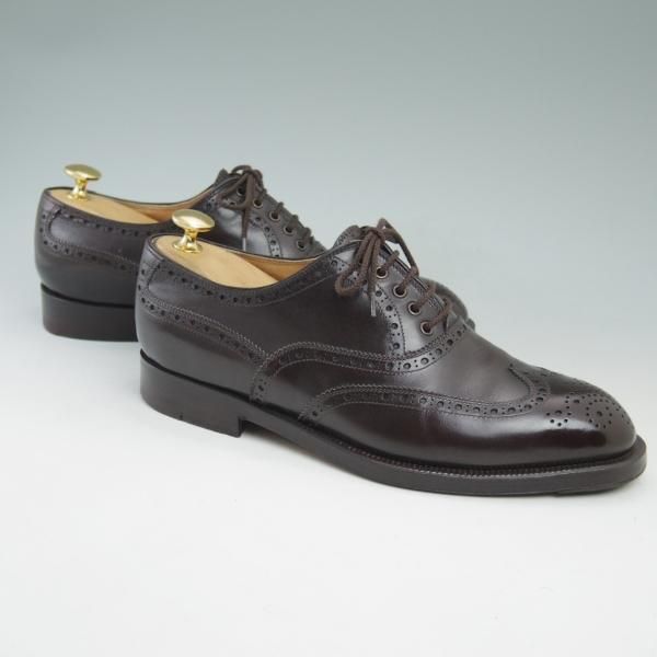 美品★(伊)ストール・マンテラッシ SIZE 6【希少★グッドイヤーウェルテッド製法】フルブローグ/SUTOR MANTELLASSI★c291