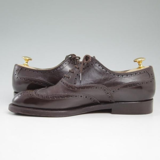 美品★(伊)ストール・マンテラッシ SIZE 6【希少★グッドイヤーウェルテッド製法】フルブローグ/SUTOR MANTELLASSI★c291