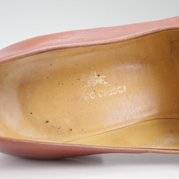 ★(伊)タニノクリスチー SIZE 8.5【高額★クロコダイル×カーフ/コンビ仕様】コインローファー/茶/TANINO CRISCI★c297