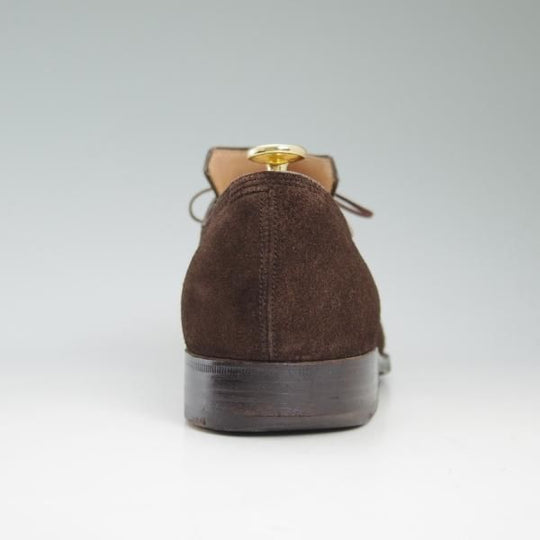 極上★(仏)コルテ SIZE 8【傑作★アルカ/ARCA/グッドイヤーウェルテッド製法】濃茶/ベグデーグルトゥ/スエード/CORTHAY★c298