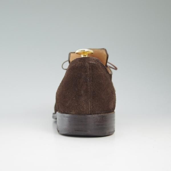 極上★(仏)コルテ SIZE 8【傑作★アルカ/ARCA/グッドイヤーウェルテッド製法】濃茶/ベグデーグルトゥ/スエード/CORTHAY★c298