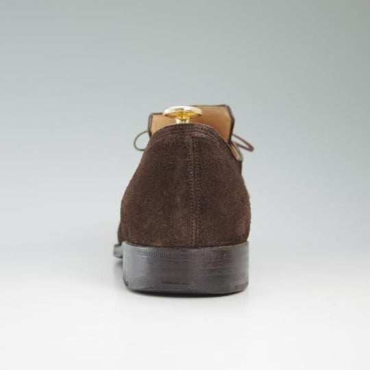 極上★(仏)コルテ SIZE 8【傑作★アルカ/ARCA/グッドイヤーウェルテッド製法】濃茶/ベグデーグルトゥ/スエード/CORTHAY★c298