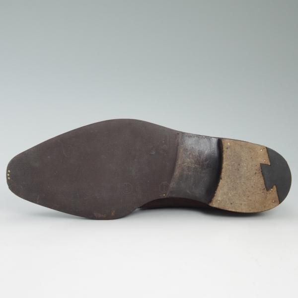 極上★(仏)コルテ SIZE 8【傑作★アルカ/ARCA/グッドイヤーウェルテッド製法】濃茶/ベグデーグルトゥ/スエード/CORTHAY★c298