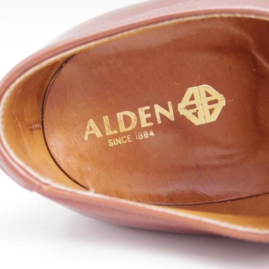 美品★オールデン 7D【★超希少!!トゥルーバランスラスト/Vチップ】8701/旧ロゴ/Alden★c299