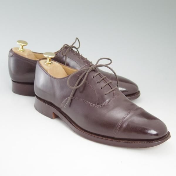 極上★(英)チーニー製 6E【★ロイドフットウェア別注/LloydFootwear】Mシリーズ/89ラスト/濃茶/ストレートチップ/CHEANEY★c300