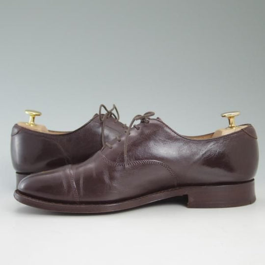 極上★(英)チーニー製 6E【★ロイドフットウェア別注/LloydFootwear】Mシリーズ/89ラスト/濃茶/ストレートチップ/CHEANEY★c300