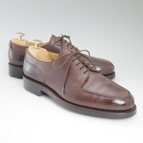 【着用1回】クロケット＆ジョーンズ モールトン 6.5 クロケット&ジョーンズ 6.5E【モールトン/MORETON/Uチップ/黒