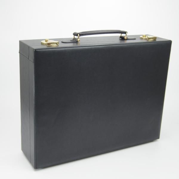 ほぼ未使用★MONTBLANC/モンブラン【高額★レザー アタッシュケース】黒/メンズ ビジネス バッグ★N5089