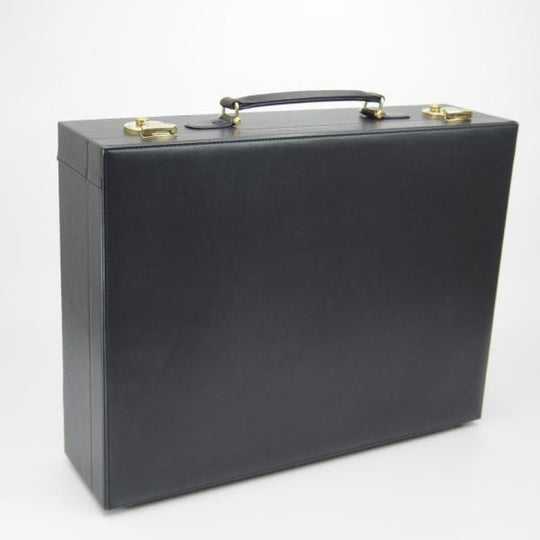 ほぼ未使用★MONTBLANC/モンブラン【高額★レザー アタッシュケース】黒/メンズ ビジネス バッグ★N5089