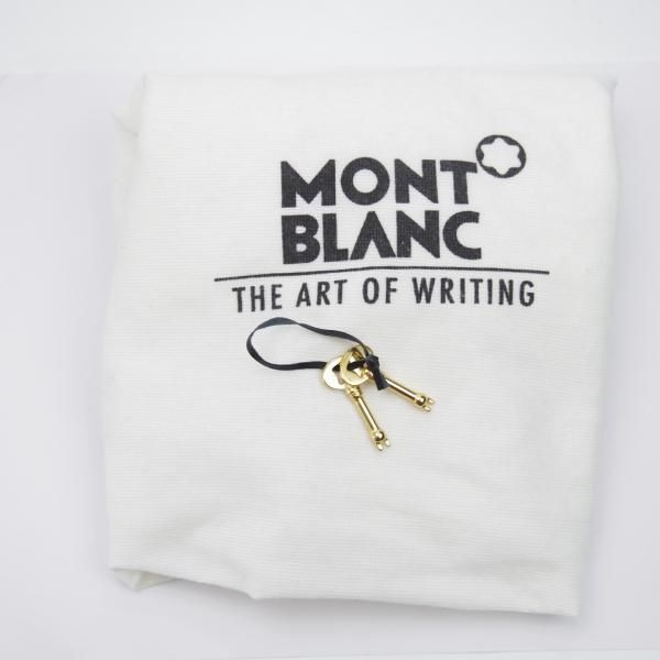 ほぼ未使用★MONTBLANC/モンブラン【高額★レザー アタッシュケース】黒/メンズ ビジネス バッグ★N5089