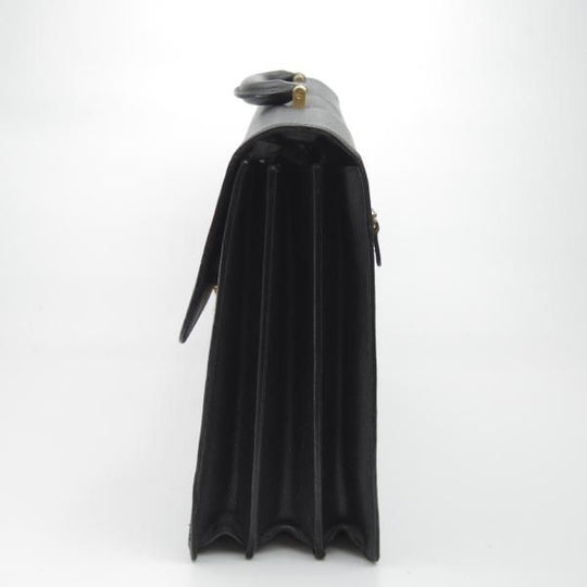 極上★(伊)サルヴァトーレ・フェラガモ/Ferragamo【★レザー ブリーフケース】黒/メンズ ビジネス バッグ/Salvatore★N5090