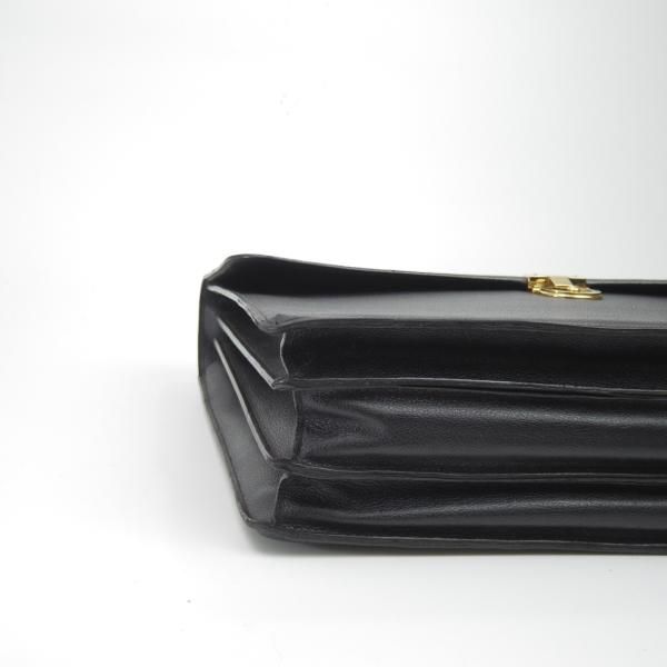 極上★(伊)サルヴァトーレ・フェラガモ/Ferragamo【★レザー ブリーフケース】黒/メンズ ビジネス バッグ/Salvatore★N5090