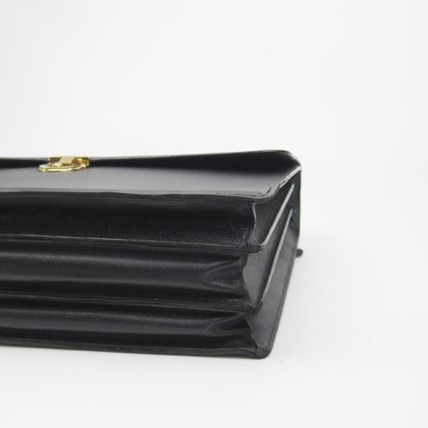 極上★(伊)サルヴァトーレ・フェラガモ/Ferragamo【★レザー ブリーフケース】黒/メンズ ビジネス バッグ/Salvatore★N5090