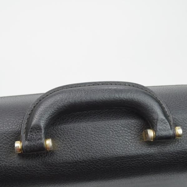 極上★(伊)サルヴァトーレ・フェラガモ/Ferragamo【★レザー ブリーフケース】黒/メンズ ビジネス バッグ/Salvatore★N5090