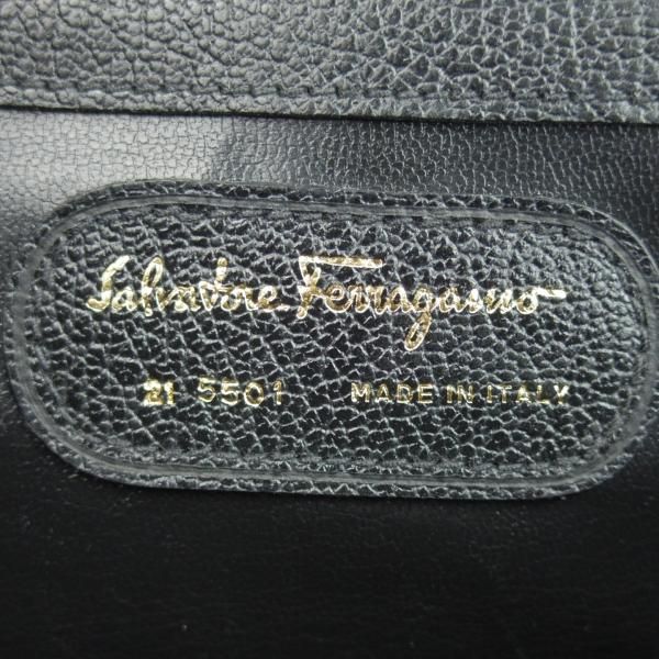 極上★(伊)サルヴァトーレ・フェラガモ/Ferragamo【★レザー ブリーフケース】黒/メンズ ビジネス バッグ/Salvatore★N5090