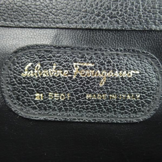 極上★(伊)サルヴァトーレ・フェラガモ/Ferragamo【★レザー ブリーフケース】黒/メンズ ビジネス バッグ/Salvatore★N5090