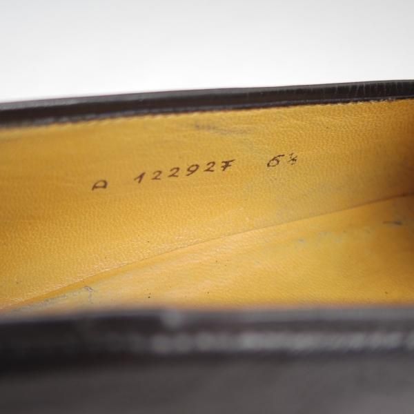 ★(伊)タニノクリスチー SIZE 6.5【★定価15万円以上/コインローファー/黒】カーフ/129927/men's/メンズ/TANINO CRISCI★c307