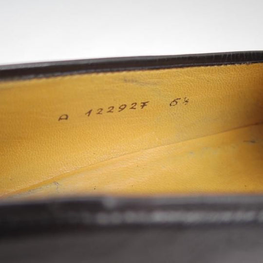 ★(伊)タニノクリスチー SIZE 6.5【★定価15万円以上/コインローファー/黒】カーフ/129927/men's/メンズ/TANINO CRISCI★c307