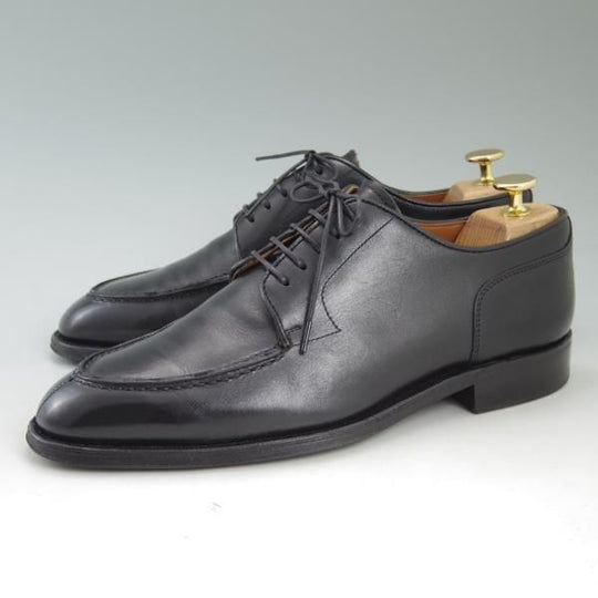 極上★ユナイテッドアローズ SIZE 7.5【★グッドイヤーウェルテッド製法/Uチップ】カーフ/黒/men's/メンズ/靴/United Arrows★c310