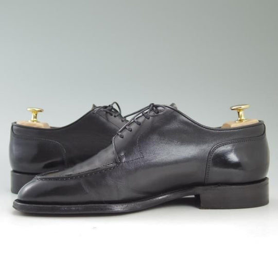 極上★ユナイテッドアローズ SIZE 7.5【★グッドイヤーウェルテッド製法/Uチップ】カーフ/黒/men's/メンズ/靴/United Arrows★c310